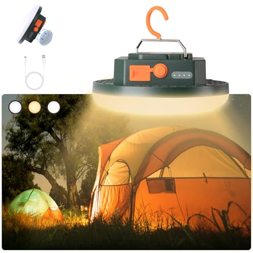 Camping Pop up Tent Light for Hanging, LED Rechargeable Portable Overhead Lantern for Vendor Booths, Waterproof Outdoor Camp Lamp with Battery Power for Glamping Indoor Outages(Dimming-Green) - size: 30W Pro(Dimming-Green)