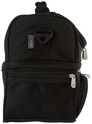 PICNIC TIME Star Wars Darth Vader Pranzo Insulated Lunch Box, Soft Sided Cooler Bag with Utensil Set, Dual Compartment Lunch Tote, (Black) - color: Star Wars Darth Vader - Black