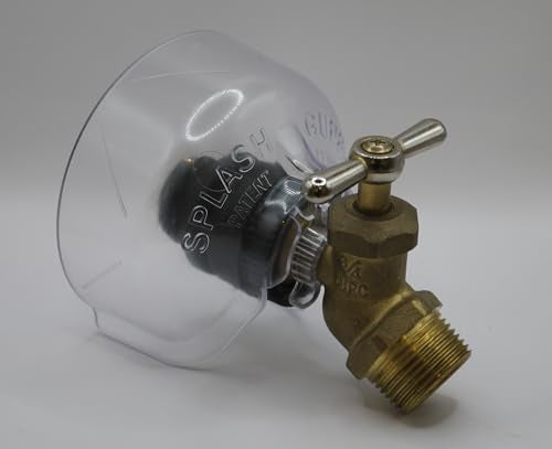 2pk, Crystal Clear, The Original Hose Bibb Cover for Anti-Siphon Vacuum Breaker and Leaky Hoses - color: Crystal Clear