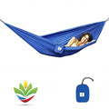 Hammock Bliss Ultralight - Lightweight Compact Portable Camping Adventure Hammock - Quality You Can Trust - 80" / 200 cm Rope Per Side Included - Only 13 oz / 380 Grams (Blue) - color: Blue