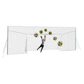 Open Goaaal 3-in-1 Soccer Training Rebounder - Soccer Goal for Volley, Passing, Training - Outdoor Sports, Backyard Games - size: Large