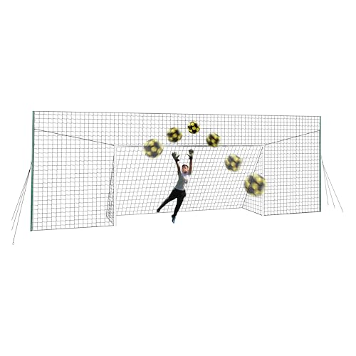 Open Goaaal 3-in-1 Soccer Training Rebounder - Soccer Goal for Volley, Passing, Training - Outdoor Sports, Backyard Games - size: Large