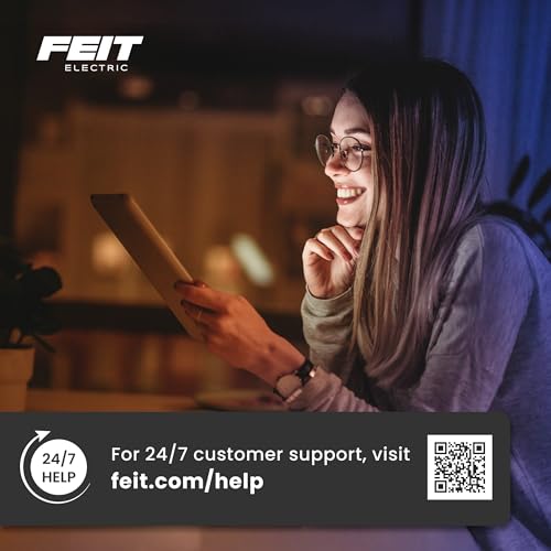 Feit Electric 30ft Outdoor Incandescent String Lights, Warm Amber Glow, Heavy-Duty Weatherproof Cord, Includes 10 Clear Bulbs + 5 Spares, End-to-End Connectable for Patios and Gazebos, SL30-10 - color: Warm White, size: 30 ft, style: 10 Sockets