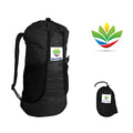 Hammock Bliss - Ultralight Travel Daypack - Lightweight Packable Backpack - Foldable Hiking Backpacks - Waterproof Compact Folding Day Pack for Travel Camping Outdoor - Only 5.25 oz - color: Black