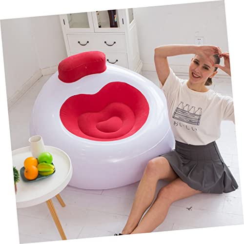 Toddmomy Inflatable Lounge Chair Reclining Camping Oversized Lawn Chair for Outdoor Travel Festivals