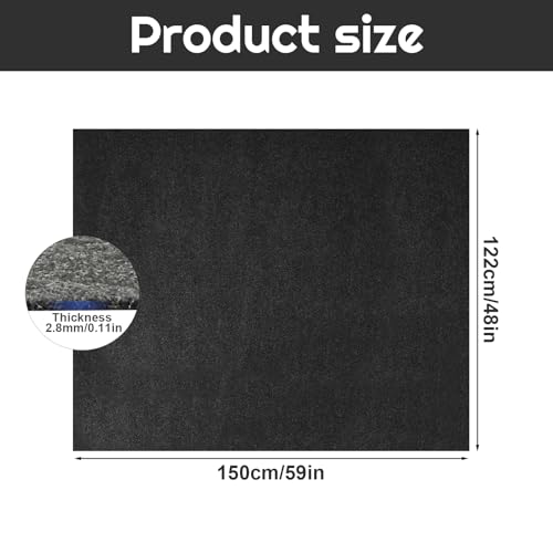 Dog Playpen Mat, Dog Crate Pad Liner for Kennel Training Under Pet Cage Mat Absorbs Waterproof Non-Slip Reusable Puppy Pad to Protect Floors, 59 x 48 inches - size: 59"x 48"