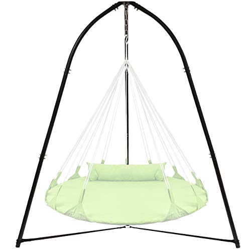 Sorbus Tripod Hanging Chair Stand – 330lbs Capacity, Heavy Duty Steel, Rust Resistant, Adjustable Hammock Frame for Saucer, Air Porch, Indoor/Outdoor Use – Swing Not Included