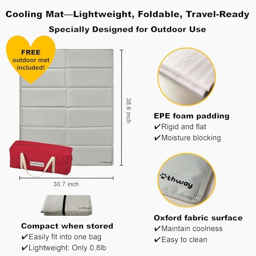 Dog Tent Cotton Fabric, Aluminum Poles and Camping Mat, Outdoor Weatherproof, Dog House Outdoor, Breathable with 2 Side Windows, Portable and Collapsible (Red, Large) - color: Red, size: Large, 39.4''L x 31.5''W x 26.4''H