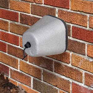 Rocky Mountain Goods Outdoor Faucet Cover for Winter - Insulation Foam Protects Against Freezing Sub Zero Temp - Self Sealing Easy Install Tightening Loop - Reusable Outdoor Faucet Cover Protector (1)