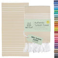 WETCAT Turkish Beach Towel Oversized (38"x71") 100% Turkish Cotton, Made in Turkey - Sand Free, Extra Large, Ultra Soft, Quick Drying, Compact & Lightweight for Travel - Beige - color: Beige, size: Beach Towel (38" x 71")