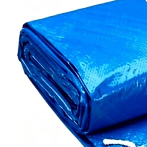 Pool Ground Protection Tarp, Heavy Duty Base Padding Mat, for Outdoor Lawn Deck Surfaces, Polyethylene Waterproof Fabric Material, Tear Resistant Ground Cover Sheet, Swimming Pool Bottom Protection La - color: A
