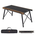 Naturehike Folding IGT Camping Table, Portable IGT Cook System, Ultralight Aluminum Camp Table for Outdoor Picnic Car RV Trip Patio Backyard BBQ - style: Standard
