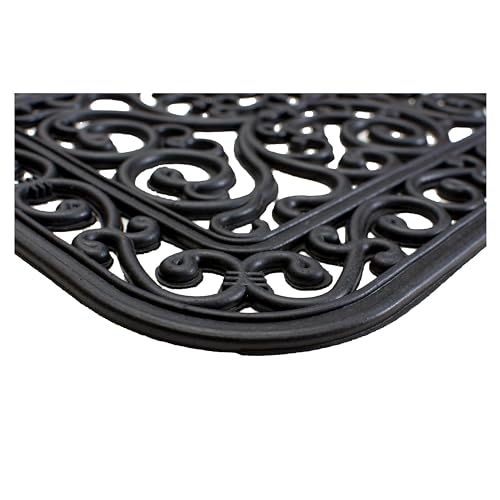 Calloway Mills 103741830 Haligrand Rubber Doormat 18" x 30" - color: Haligrand, size: 1'6" x 2'6" (Rectangular)
