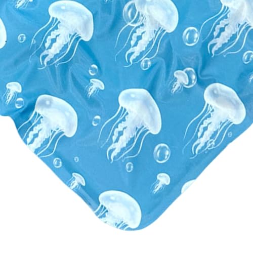 Dog Cooling Mat - 1pc Lightweight Flexible Cute Gel Mat, Self-Cooling Pad for Hot Weather, Pressure-Activated Chill Pad | Summer Relief for Home House Yard Patio Living Room