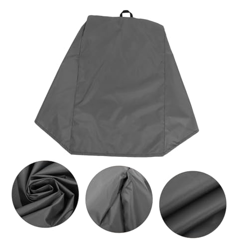 YARNOW Waterproof Garden Hose Reel Cover with Drawstring Portable Outdoor Hose Reel Protector for Patio and Lawn Weatherproof Uv Resistant Cart Cover 34.64X25.98X24.80 Inches