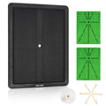 Golf Hitting Mat, with Clear Swing Path Feedback, Flannel Mat 13 * 17in Replaceable Practice Mat Without Rubber Base for Indoor/Outdoor,Golf Gifts for Men/Women Golfers