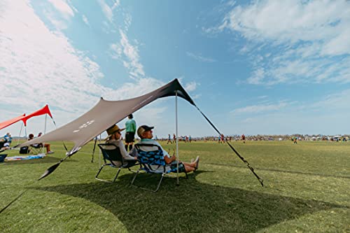 Neso Sidelines 1 Sports Tent - Lightweight and Portable Sun Shelter and Shade Tent for Outdoor Activities - Patented Reinforced Corners - UPF 50+ Sun Protection - 5.5 ft Tall, 7 x 4.5 ft - color: Black