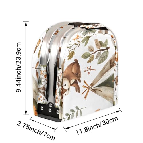 Picnic Basket, MARYHFENVA Shopping Basket with Handle 40L Collapsible Grocery Basket Portable Folding Basket for Marketing Picnic Reusable Laundry Basket for Travel - color: Foxes