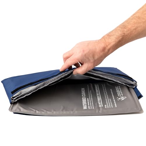 CoolerDog Hydro Cooling Mini Mat for Dogs – Dog Cooling Mat & Cooling Pad for Hot Weather – Triple Layer Ice & Water Cooling System (18" x 10.5") - size: Mini
