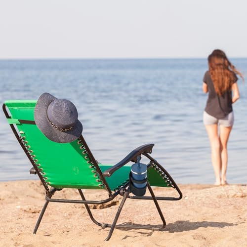 Upgrade Drinking Cup Holder, Patio Curved Chaise Chair Cup Holder, Drink Holder for Swing Chair Wicker Chair Egg Chair, Universal Cup Bottle Holder for Stanley Quencher, Owala and YETI 40 oz Tumbler - color: Upgrade for Large Cups