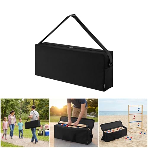 Oxford Fabric Ladder Toss Carrying Case Ball Game Set Organiser for Outdoor and Sports Accessories Storage Oxford Fabric Toss Carrying Case Set
