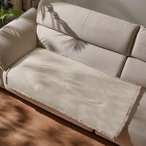 Kritter Planet Waterproof Dog Blanket, Reversible Water Proof Pet Blanket for Couch, Bed & Car, Washable Couch Covers for Medium Dogs - Protects Furniture from Fur, Dirt, and Accidents - color: Camel/Taupe, size: 50"x30"