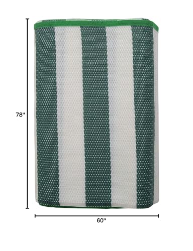 Stansport Tatami Straw Ground Mat 60" L x 78" W - color: Green