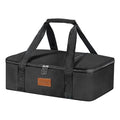 Insulated Casserole Carrier 9x13 Inch, Durable Nylon, Leak-Proof Casserole Dish Carrier, Casserole Carriers for Hot or Cold Food (Black) - color: Black