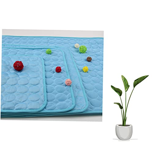 BESPORTBLE Dog Bed Mat Cooling Pad for Dogs and Cats Breathable Comfortable and Versatile - size: 70*55*0.3cm