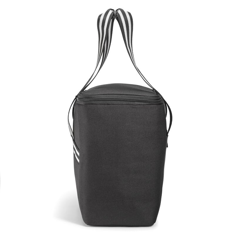Rachael Ray Field Tote - Soft Sided Zippered Cooler Bag, Insulated & Leak Proof Grocery Bag, Portable Travel Cooler, Hot or Cold Carrier, Black - color: Black