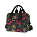 Hawaiian Pineapple Skull Insulated Lunch Bag Reusable Lunch Tote Bag Cooler Bag for Women Men Adult Lunch Box with Adjustable Shoulder Strap Leakproof Lunch Bag for Work School Picnic Camping - color: Hawaiian Pineapple Skull