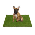 SHACOS Artificial Grass Pad for Dogs 20x25 inches Dog Pee Grass Potty Training Pads for Puppies Replacement Turf Reusable Dog Training Mat with Drainage Holes Outdoor Rug Patio Lawn Decoration