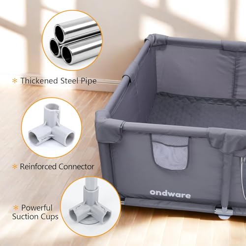 Whelping Box for Dogs and Puppies, 38×38×18 in Whelping Supplies with Waterproof Whelping Pad for Medium Small Dogs - style: 38×38×18in