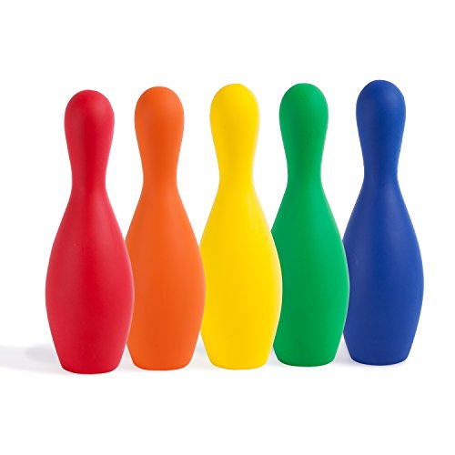 Champion Sports Weighted Foam Bowling Pin Set - Pins Only