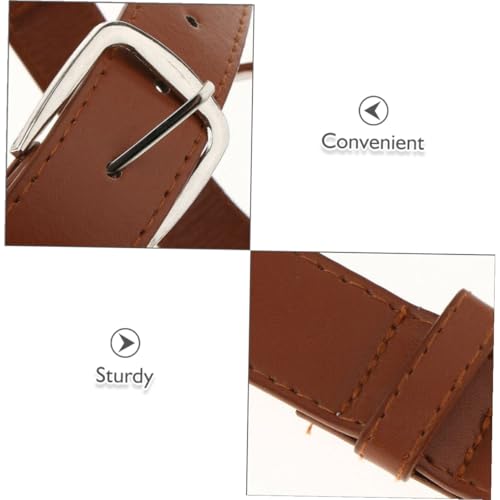 Amosfun Picnic Mat Strap Artificial Leather Blanket Carrying Strap with Buckle and Handle for Outdoor Camping Hiking Travel Rug Carrier