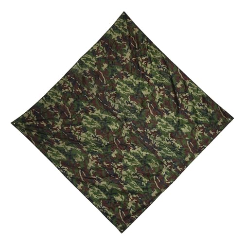 Camping Tarp Ground Cloth, Waterproof Lightweight Tent Footprint, Compact Portable Tarp Shelter for Hiking Backpacking Picnic, Outdoor Survival Blanket Alternative, 3x2.9m Camo - size: 9.8*9.5'