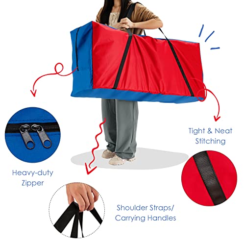 Costzon Giant 4-in-A-Row Game Carry and Storage Bag (Game Not Included), Carrying Bag for Jumbo 4-to-Score Giant Game Set, Easily Transport/Store, Life Size Yard Game Connect Game Storage Case
