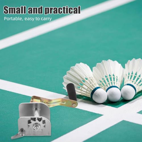 2Pcs Volleyball Net Tensioner Ratchet Heavy Duty Tool for Quick Setup and Optimal Tightness Compatible with Badminton and Volleyball Poles for Outdoor Sports
