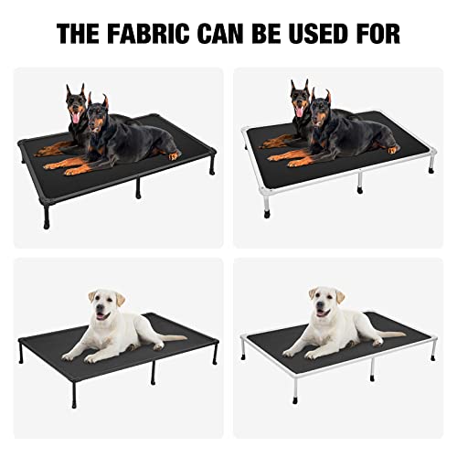 Veehoo Dog Bed Cover for CWC2002, CWC2003, CWC2203A, CWC2203B, Size XXL, Beige Coffee - color: Beige Coffee, size: XX-Large