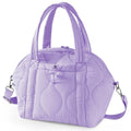 WONDAY Insulated Lunch Bags for Women, 12L Puffy Lunch Tote with Shoulder Strap, Waterproof, Leakproof, Reusable, Keeps Food Fresh, Perfect for Work, Travel, Picnic - color: Purple