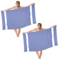 Beach Towel 2 Pack,Sand Free Beach Towels Oversized 39 x 72,Diamond Turkish Beach Towel Quick Dry,Lightweight Pool Towels for Adults,Cool Beach Essentials - color: 2 Pack Diamond Blank Dark Blue
