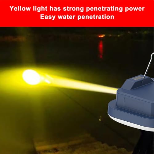 4 inch LED Camping Lights Rechargeable TeiNewBy 1500LM 10000mAh up to 120 Hours Running, 4 Light Modes, IP54 Waterproof,Magnetic Base for Hurricane Emergency, Outdoor, Hiking, Home and Car(30W) - size: 4inch-1pcs