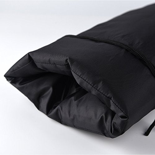 Kuuqa Large Size Outdoor Faucet Cover,Faucet Socks for Freeze Protection,Black - color: Black