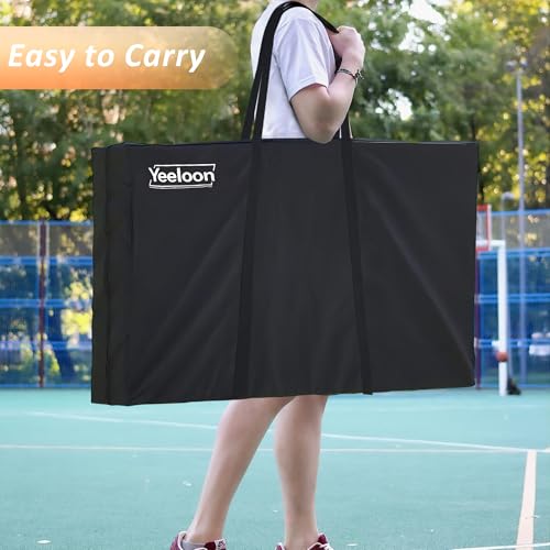 Cornhole Set, Regulation/Tailgate Size Cornhole Boards with 8 Bean Bags and Carrying Case, 4x2/3x2 Corn Hole Outdoor Game Toss Board for Adults Outside Activities - color: 3'x2' Natural Wood