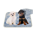 Qeils Reusable Puppy Pads, 2 Pack Washable Pee Pads for Dogs, Non Slip Wee Wee pad, Absorbent and Leakproof Training Mats for Potty, Crate, Playpen, Bed, Sofa, 23"x 36" - size: 23"x 36"(pack of 2)