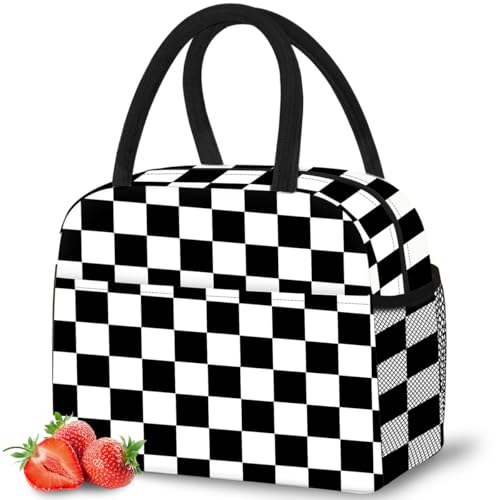 DALINDA Lunch Bag Lunch Box for Women Men Reusable Insulated Lunch Tote Bag,Leakproof Thermal Cooler Sack Food Handbags Case High Capacity for Travel Work Picnic Beach- Square - color: Square, size: Oxford cloth