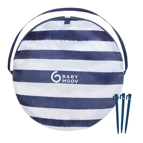 Babymoov Baby Anti UV Tent, Sun Protection UPF 50+, Pop Up Play Tent and Sun Shade, Marine (Summer 2025 Edition) - style: Marine Tent