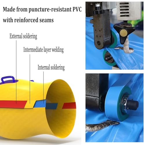 Inflatable Dragon Boat Team Building Game for Outdoor Activities, Enhances Communication and Collaboration Skills - size: 10 seats/L-6M