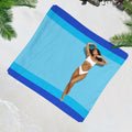 Beach Blanket 78''×81'' - Waterproof Sandproof Sand Free Oversized Mat for 1-5 Adults, Lightweight Durable Compact for Beach Travel Camping Hiking Picnic