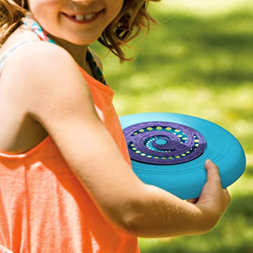 B. toys – Flying Disc Set – 4 Colorful Flying Discs – Outdoor Sports & Games for Kids – Discs Set for Backyard, Park, Beach – Disc – Oh – 4+ Years